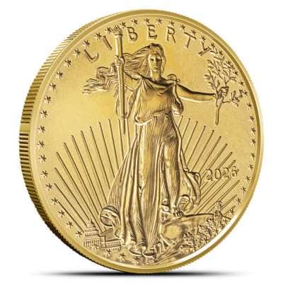 2026 1/10 oz American Gold Eagle Coin (BU)