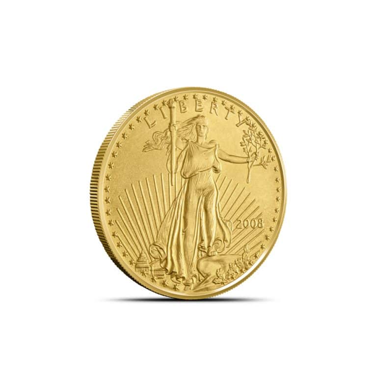 2008 1/10 oz American Gold Eagle Coin
