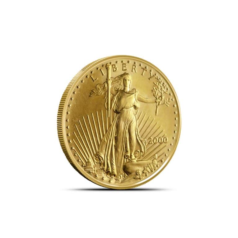 2000 1/10 oz American Gold Eagle Coin