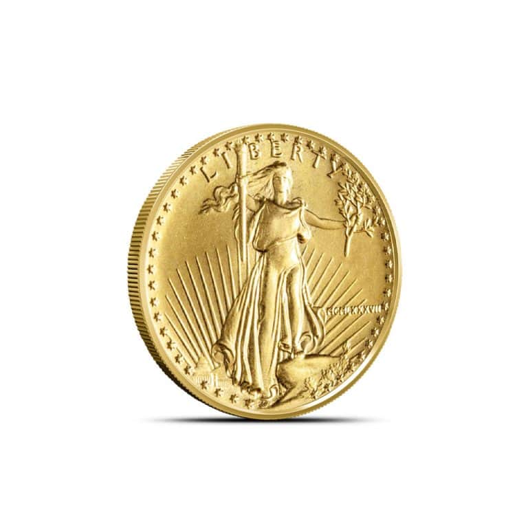 1987 1/10 oz American Gold Eagle Coin