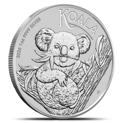 2026 1 oz Australian Silver Koala Coin (BU)