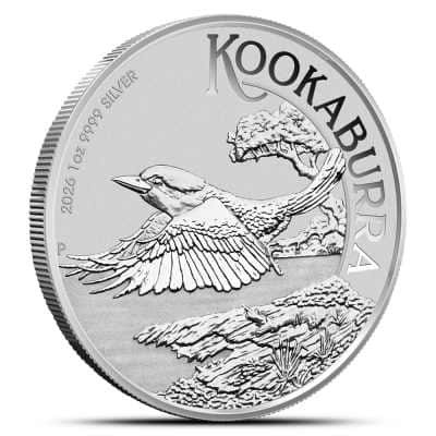 2026 1 oz Australian Silver Kookaburra Coin (BU)