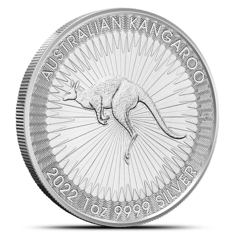2022 1 oz Australian Silver Kangaroo Coin
