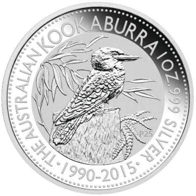 2015 1 oz Australian Silver Kookaburra Coin (BU)