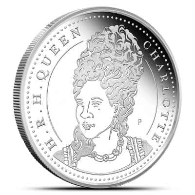 2026 1/2 oz Proof Tuvalu Silver Queen Charlotte Coin (Box + CoA)