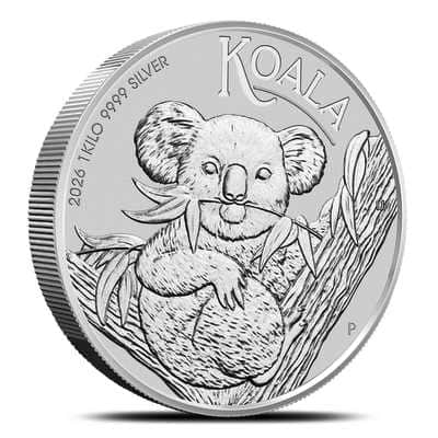 2026 1 Kilo Australian Silver Koala Coin (BU)