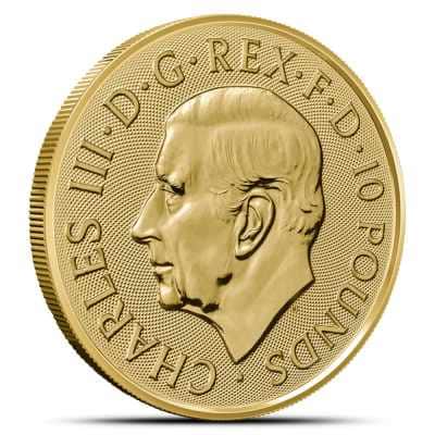 2023 1/10 oz British Gold Royal Arms Coin (BU)