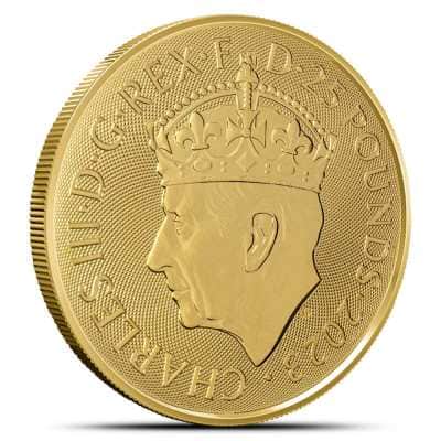 2023 1/4 oz British Gold Coronation of the King Coin (BU)