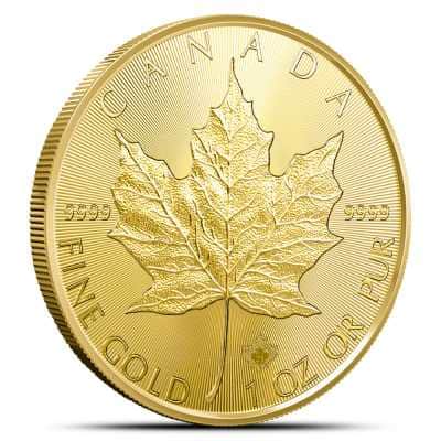 2026 1 oz Canadian Gold Maple Leaf Coin (BU)