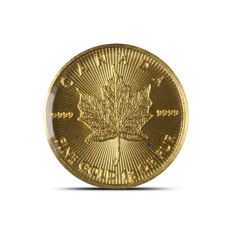 1 Gram Canadian Gold Maple Leaf Coin (Random Year)