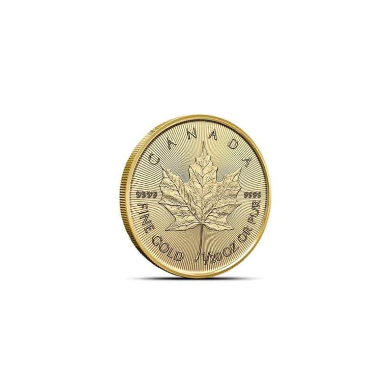2026 1/20 oz Canadian Gold Maple Leaf Coin (BU)