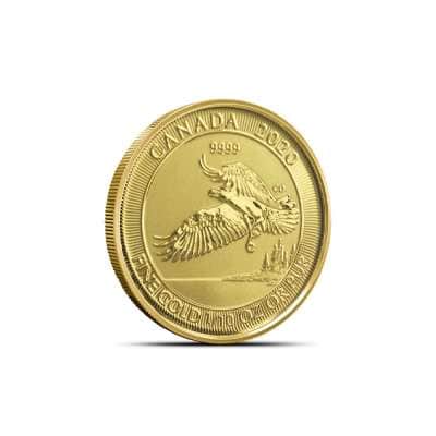 2020 1/10 oz Canadian Gold Bald Eagle Coin