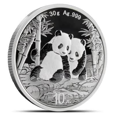 2026 30 Gram Chinese Silver Panda Coin (BU)
