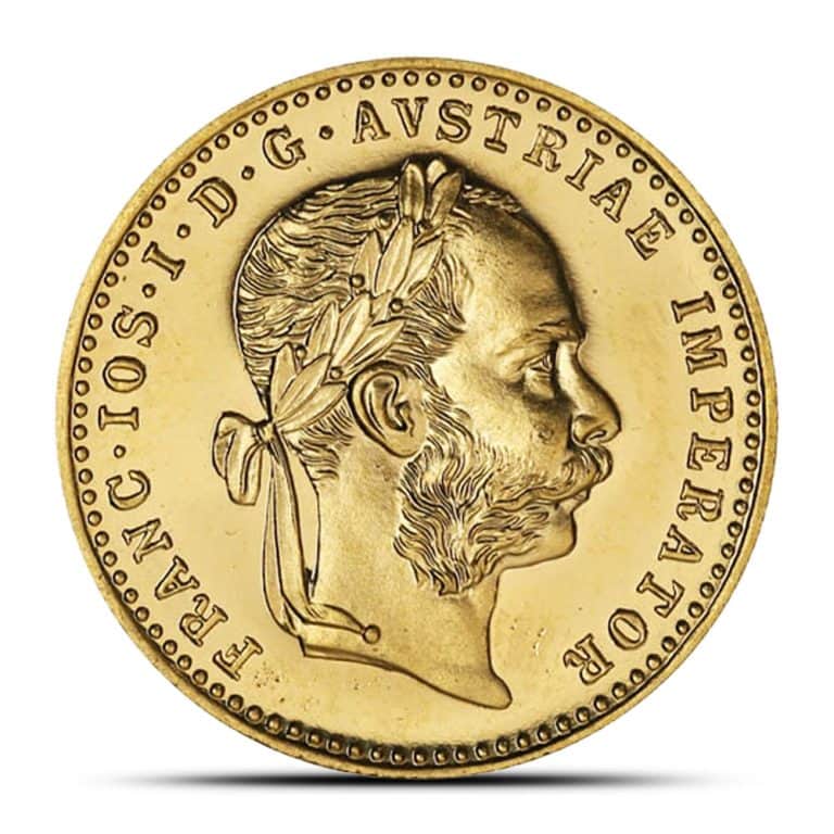 1915 1 Ducat Austrian/Dutch Gold Coin (AU+, Restrikes)