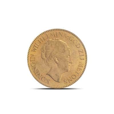 10 Guilders Gold Coin (Circulated)