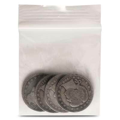 90% Silver Barber Quarters ($1 FV, Circulated)