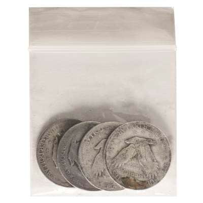 90% Silver Standing Liberty Quarters ($1 FV, Circulated)