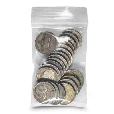35% Silver War Nickels ($1 FV, Circulated)