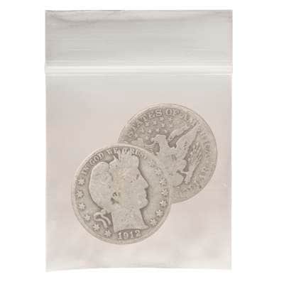 90% Silver Barber Half Dollars ($1 FV, Circulated)