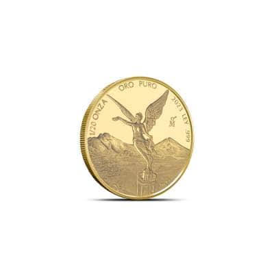 2023 1/20 oz Proof Mexican Gold Libertad Coin (In Capsule)