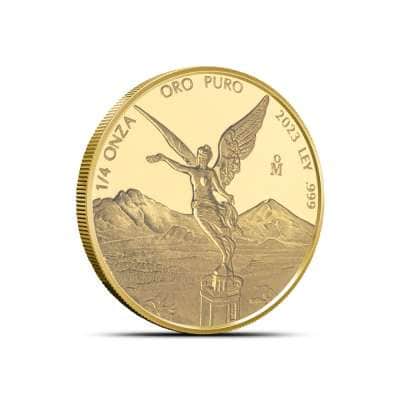 2023 1/4 oz Proof Mexican Gold Libertad Coin (In Capsule)