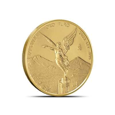 2022 1/4 oz Proof Mexican Gold Libertad Coin (In Capsule)