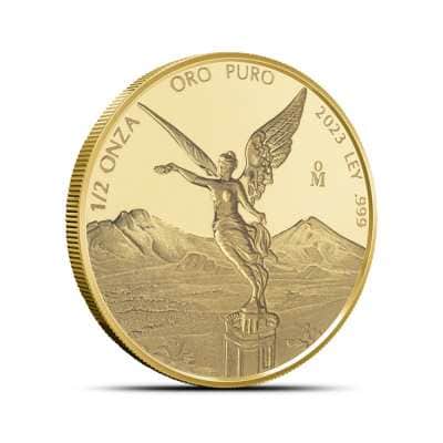2023 1/2 oz Proof Mexican Gold Libertad Coin (In Capsule)