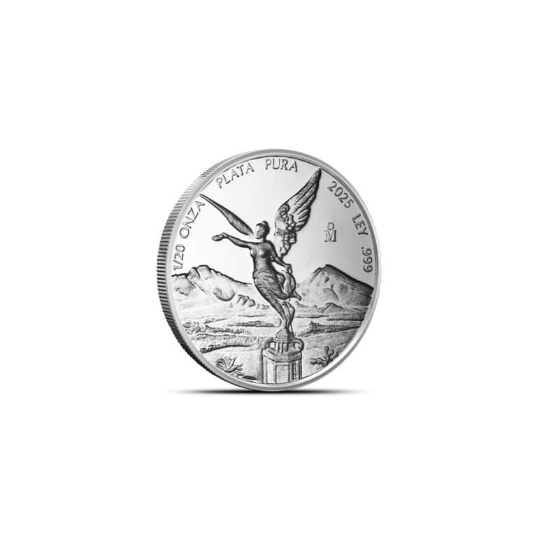 2025 1/20 oz Proof Mexican Silver Libertad Coin (In Capsule)