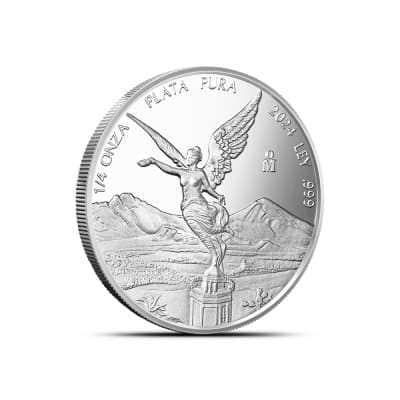 2024 1/4 oz Proof Mexican Silver Libertad Coin (In Capsule)