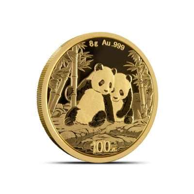 2026 8 Gram Chinese Gold Panda Coin (BU)
