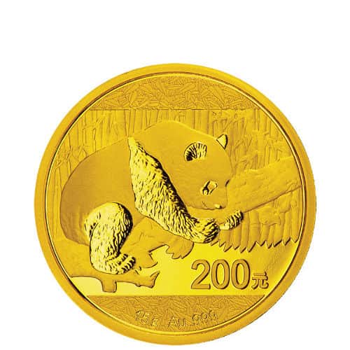2016 15 Gram Chinese Gold Panda Coin