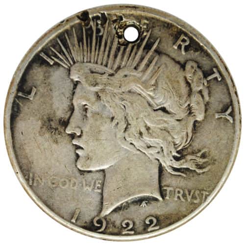 Morgan and/or Peace Silver Dollar Coin (Worse than Cull)