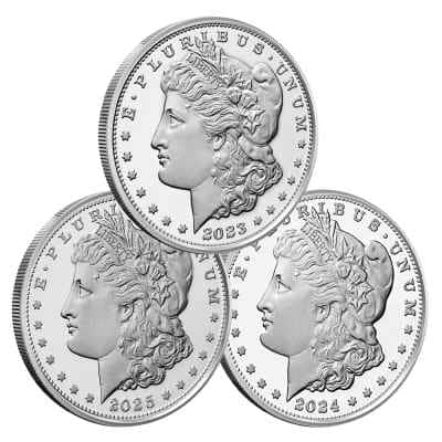 Proof Morgan Silver Dollar Coin (Box + CoA, 2023+)