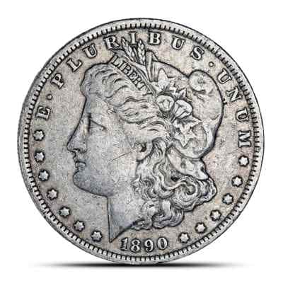 Morgan Silver Dollar Coin (1878-1904, XF)
