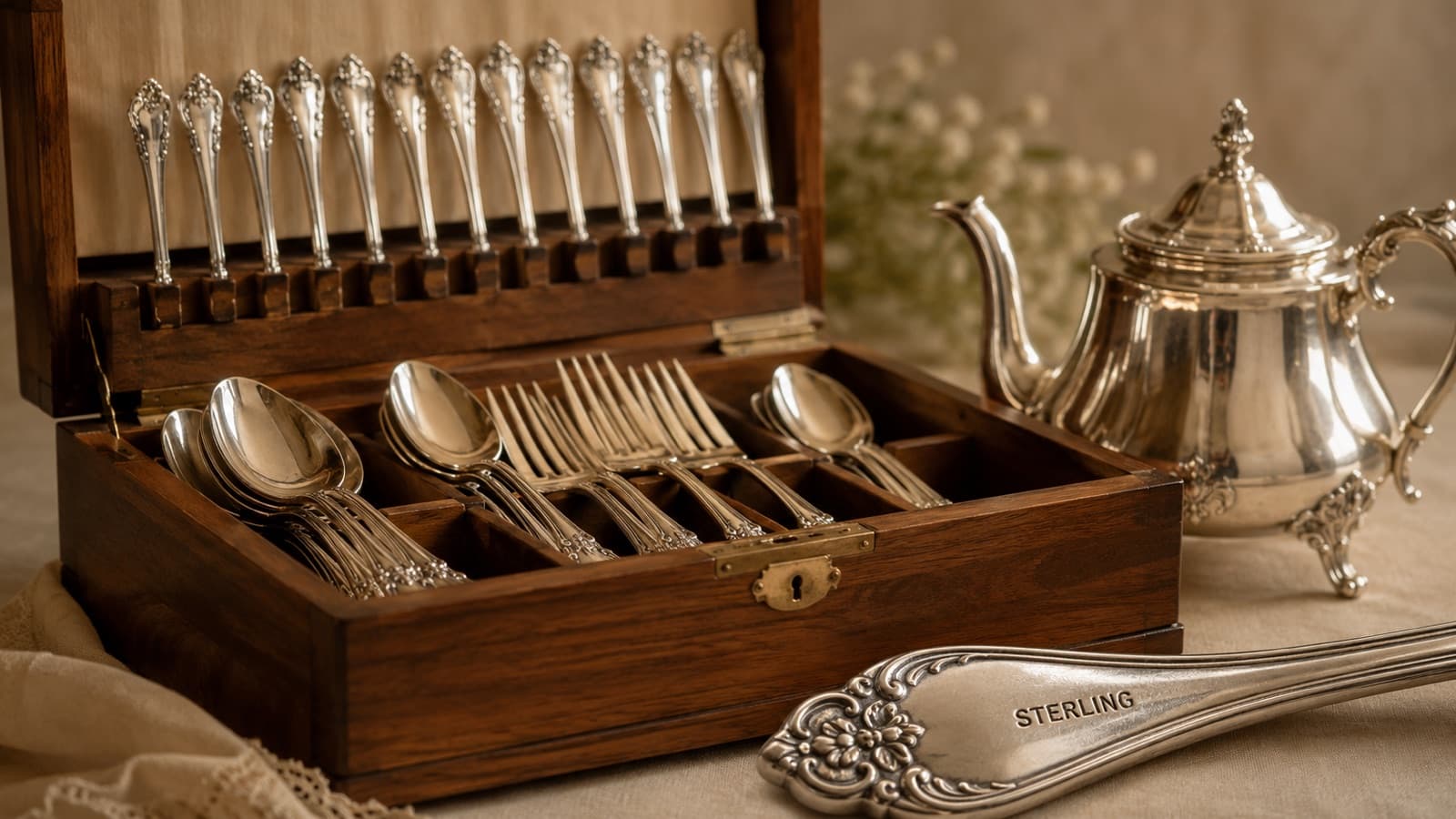 How to Sell Silver in Northern Virginia: Sterling Sets, Flatware, Coins and Bullion