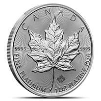 Canadian Platinum Maple Leaf