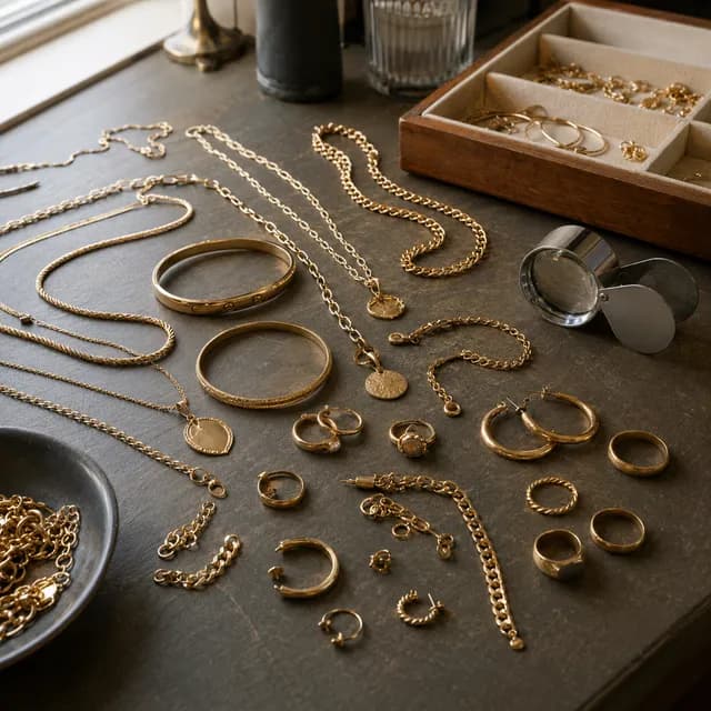 We buy gold filled / plated