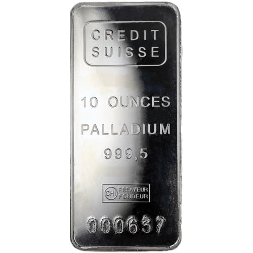 Credit Suisse Palladium Bar