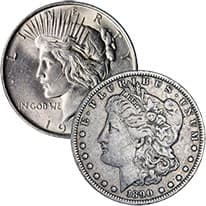 Morgan & Peace Dollars